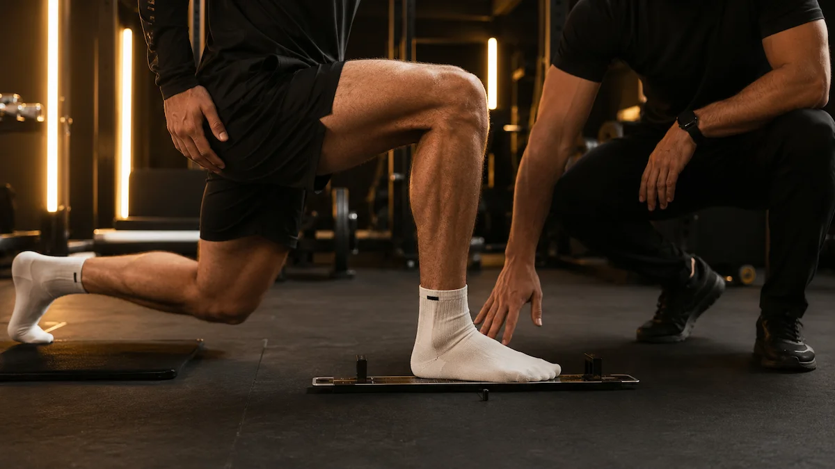 Valutazione di mobilità anca e caviglia per calciatore in off-season